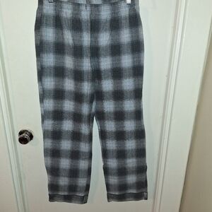 Pendleton Gray and Black Plaid Lounge Pants